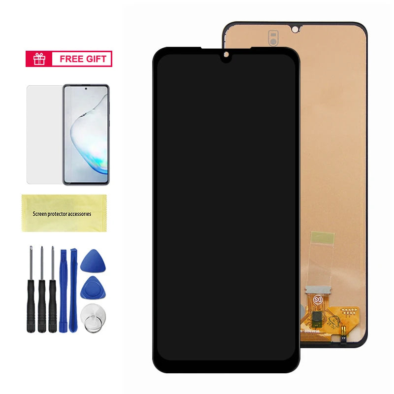 Screen for Samsung Galaxy A22 4G A225F A225F/DS Lcd Display Digital Touch Screen with Frame for Samsung Galaxy A22 Replacement Samsung phone repair parts