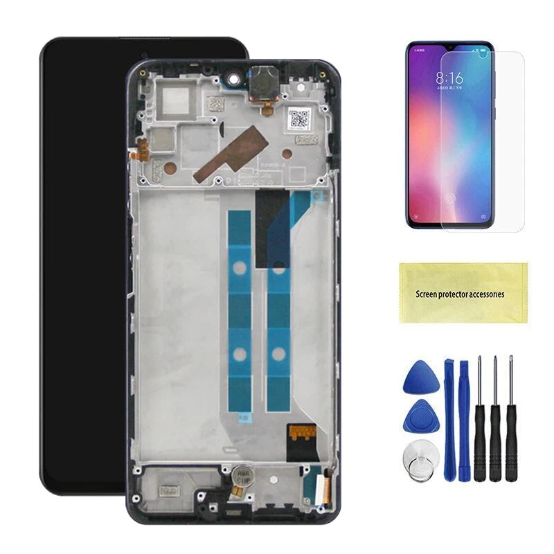 Super Amoled Screen for Xiaomi Redmi Note 12 Pro 4G ‎2209116AG 2209116AG Lcd Display Digital Touch Screen with Frame Assebly Xiaomi phone repair parts
