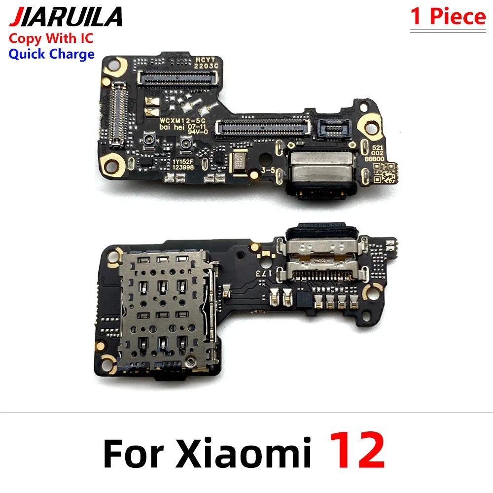 Dock Connector USB Charger Charging Port Flex Cable Board For Xiaomi Mi 10T 9T 10 11T Pro Mi10T 12T Pro Mi 11 A1 A2 Lite 8 9 SE Xiaomi  Xiao mi phone repair parts