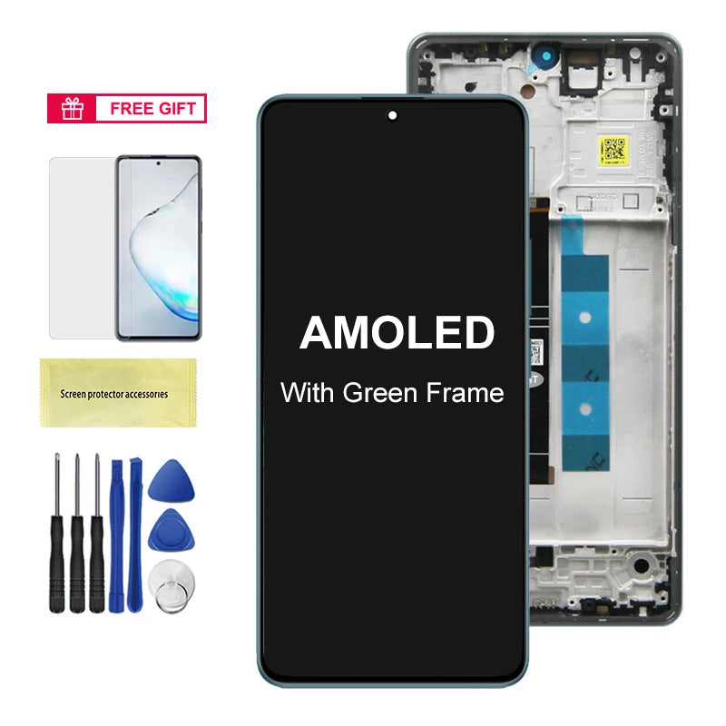 Screen for Xiaomi Redmi Note 13 Pro 4G 23117RA68G 2312FPCA6G Lcd Display Digital Touch Screen for Redmi Note 13 Pro 4G Assembly Xiaomi phone repair parts