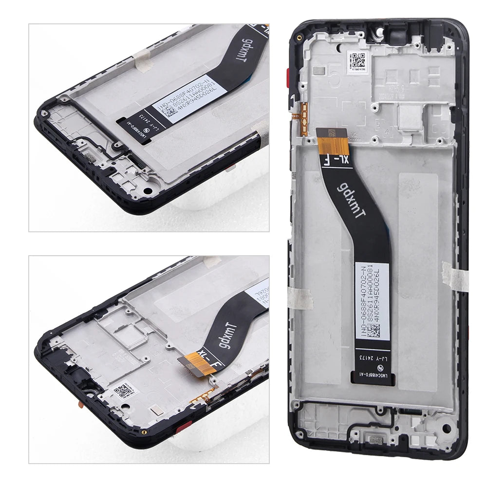 6.88" Screen Assembly for Xiaomi Redmi 14C Lcd Display Digital Touch Screen with Frame for Xiaomi Poco C75  Screen Replacement Xiaomi phone repair parts