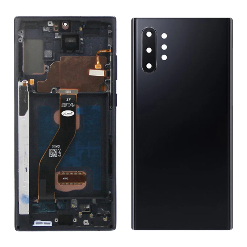AMOLED Note 10 Plus Screen for Samsung Galaxy Note10+ N975F Lcd Display Touch Screen with Frame Support S Pen Fingerprints Samsung phone repair parts