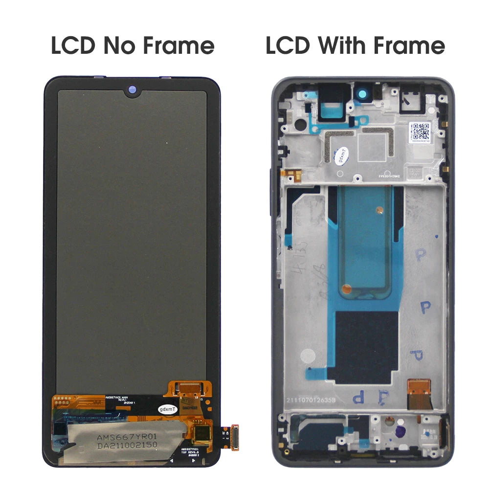 Screen for Xiaomi Redmi Note 11 Pro+ 5G 21091116UG 21091116UC Lcd Display Touch Screen Digital for Redmi Note 11 Pro (China) Xiaomi phone repair parts