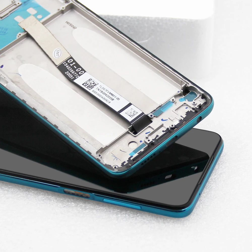 Screen for Xiaomi Redmi Note 9S M2003J6A1G LCD Display Touch Screen with Frame for Xiaomi Redmi Note 9 Pro M2003J6B2G Assembly Xiaomi phone repair parts