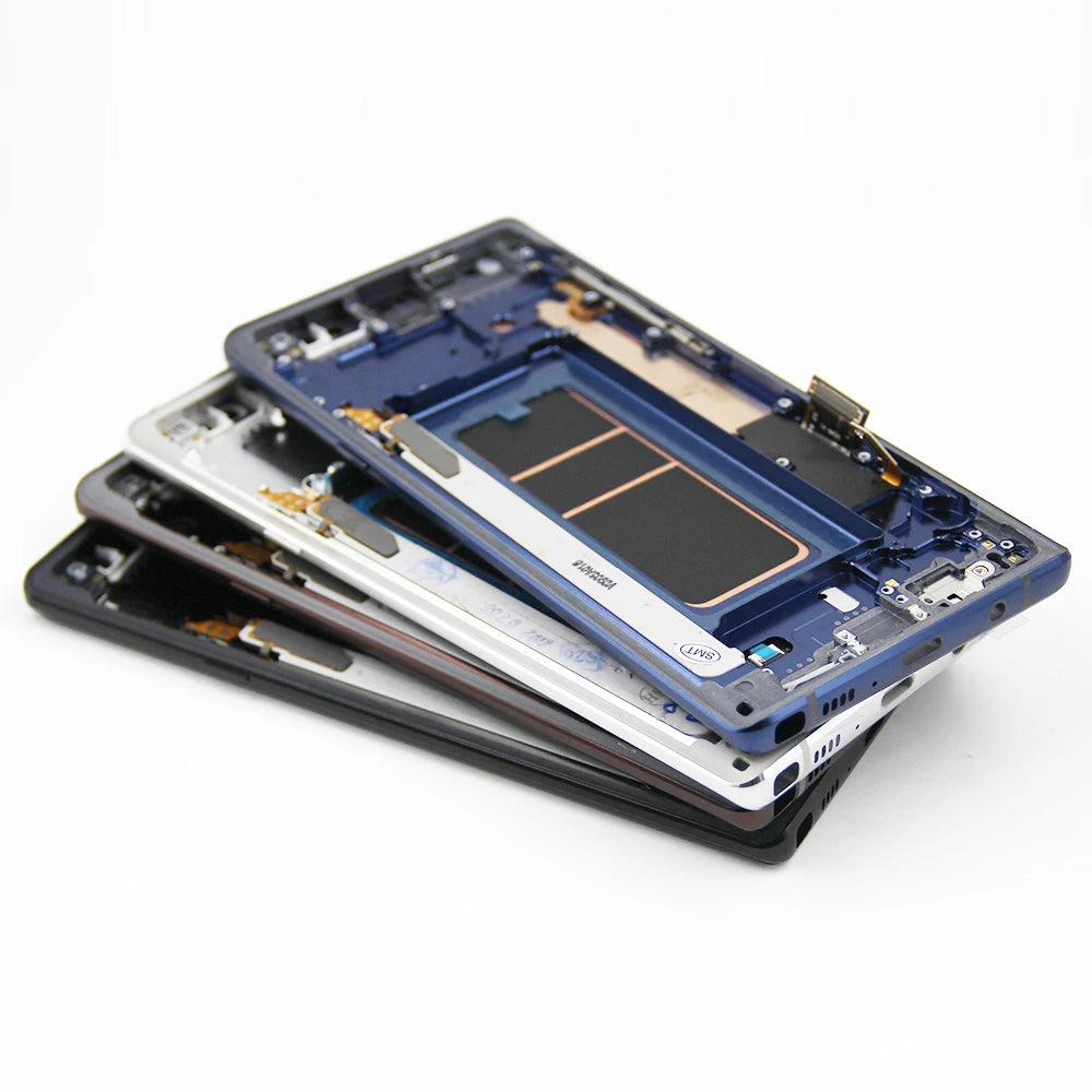AMOLED Screen for Samsung Galaxy Note9 N960F N960F/DSLcd Display Digital Touch Screen with Frame for Samsung Galaxy Note 9 Samsung phone repair parts