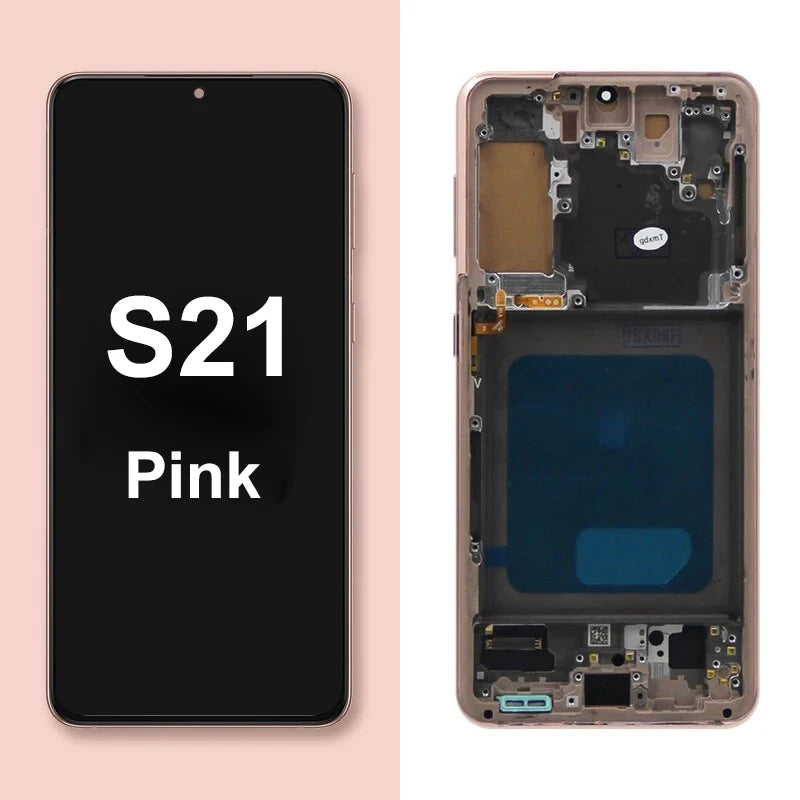 Super AMOLED Display for Samsung Galaxy S21+ / S21 Plus G996B/DS, for Samsung Galaxy S21 G990F Lcd Display Digital Touch Screen Samsung phone repair parts