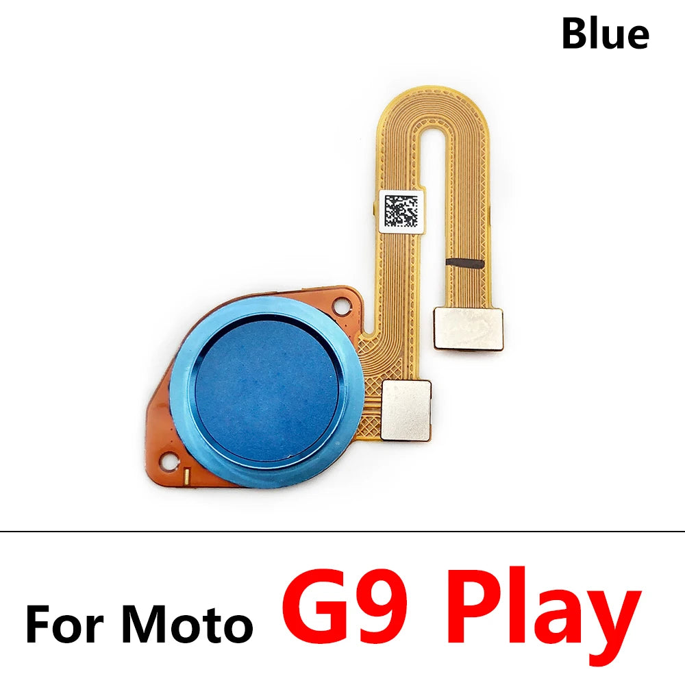10Pcs/Lot, New For Motorola Moto G9 Plus Power Home Button FingerPrint Touch ID Sensor Flex Cable Ribbon Replacement Parts Motorola phone repair parts