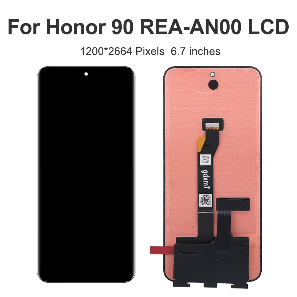 6.7" Display For Honor 90 REA-AN00 REA-NX9 Lcd Display Digital Touch Screen With Frame Replacement for Honor 90 LCD Screen Honor phone repair parts