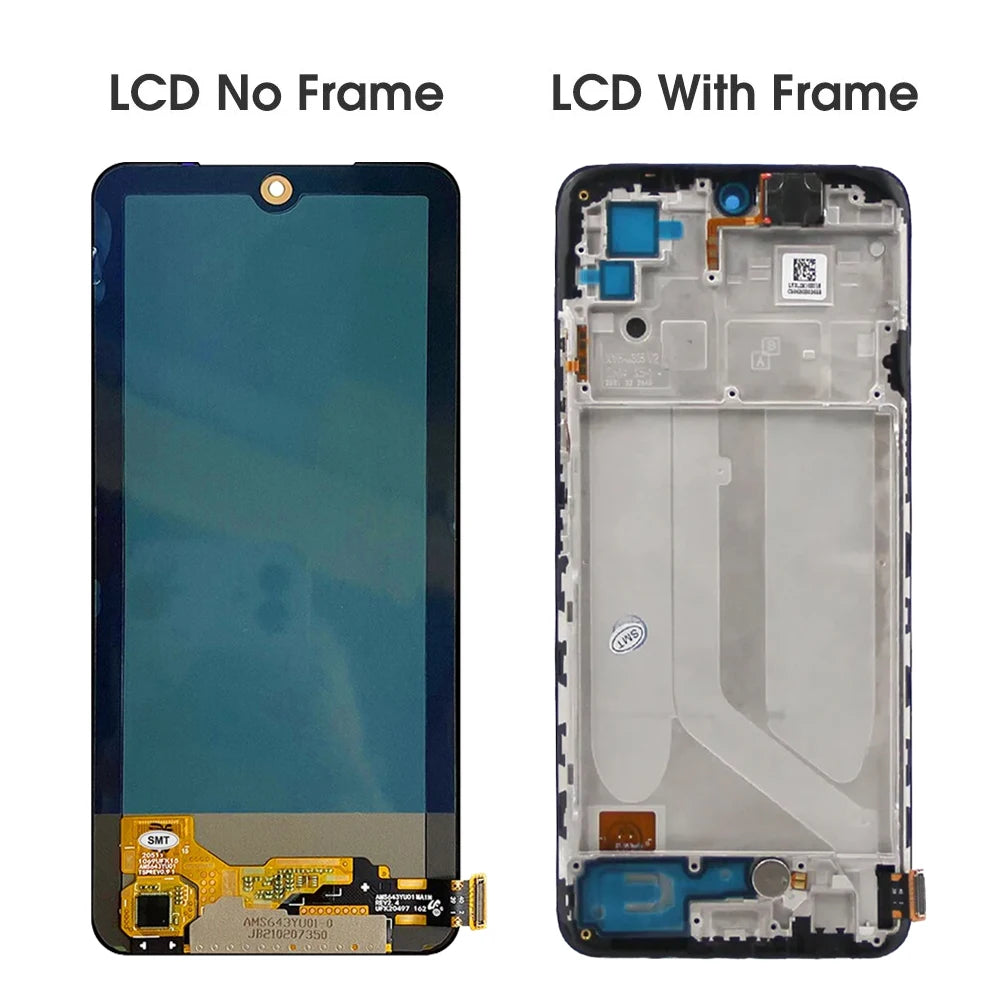 6.43" Poco M5s Super Amoled Screen, for Xiaomi Poco M5s 2207117BPG Lcd Display Touch Screen Digitizer with Frame Replacement Xiaomi phone repair parts