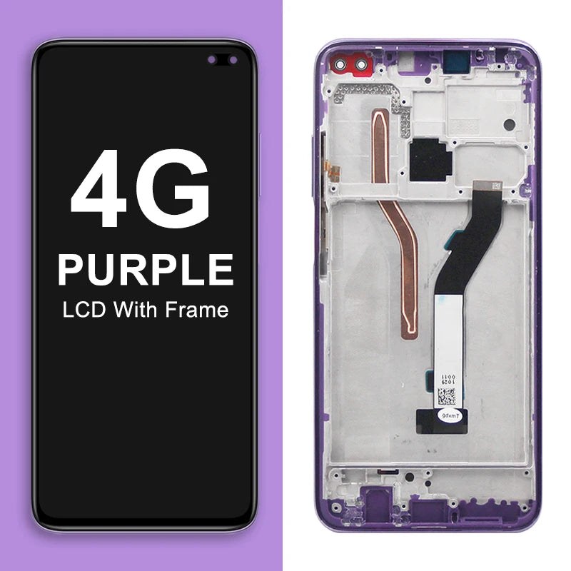 6.67" Screen for Xiaomi Redmi K30 M1912G7BE M1912G7BC Lcd Display Digital Touch Screen with Frame for Redmi K30 5G M1912G7BE Xiaomi phone repair parts