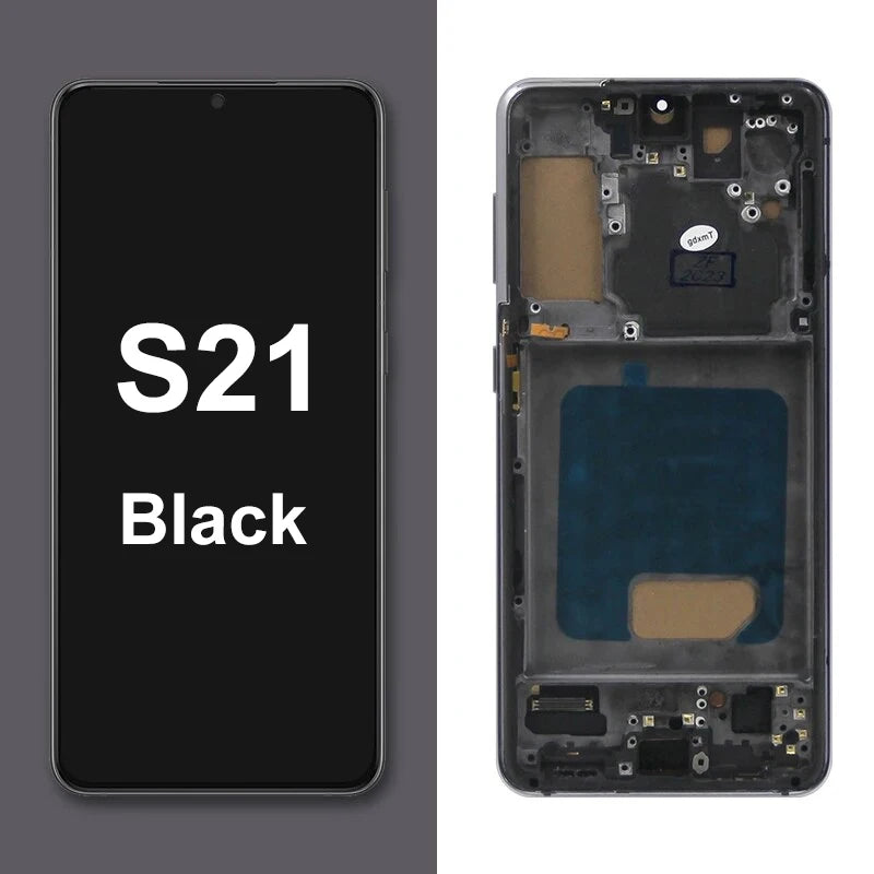 Super AMOLED Display for Samsung Galaxy S21+ / S21 Plus G996B/DS, for Samsung Galaxy S21 G990F Lcd Display Digital Touch Screen Samsung phone repair parts