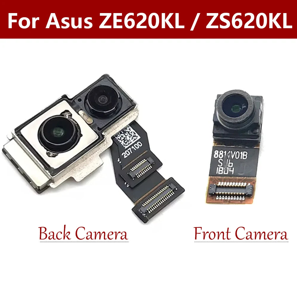 Tested Rear Camera Module For Asus Zenfone 5 2018  ZE620KL / Zenfone 5Z ZS620KL X00QD Back Camera Flex Cable Repair ASUS phone repair parts
