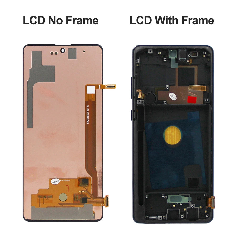 6.7'' Super AMOLED Note 10 Lite Lcd, For Samsung Galaxy Note 10 Lite N770 N770F Lcd Lcd Display Touch Screen Digitizer Parts Samsung phone repair parts