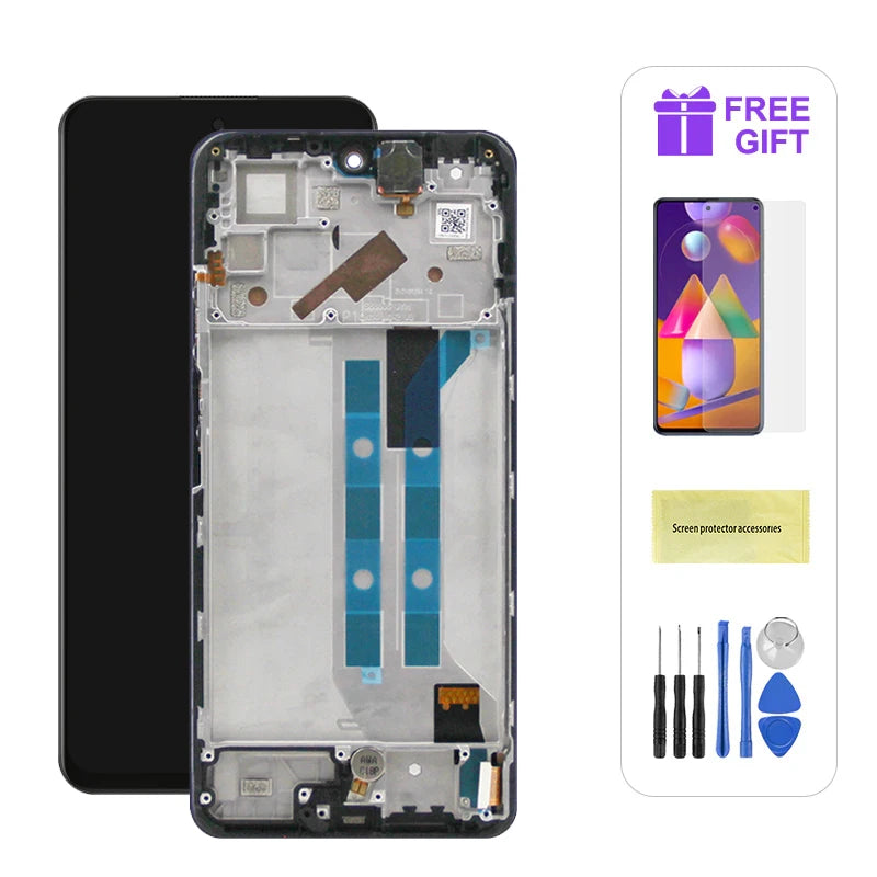 Poco X4 Pro 5G Display Screen Replacement, for Xiaomi Poco X4 Pro 5G 2201116PG Lcd Display Digital Touch Screen with Frame Xiaomi phone repair parts