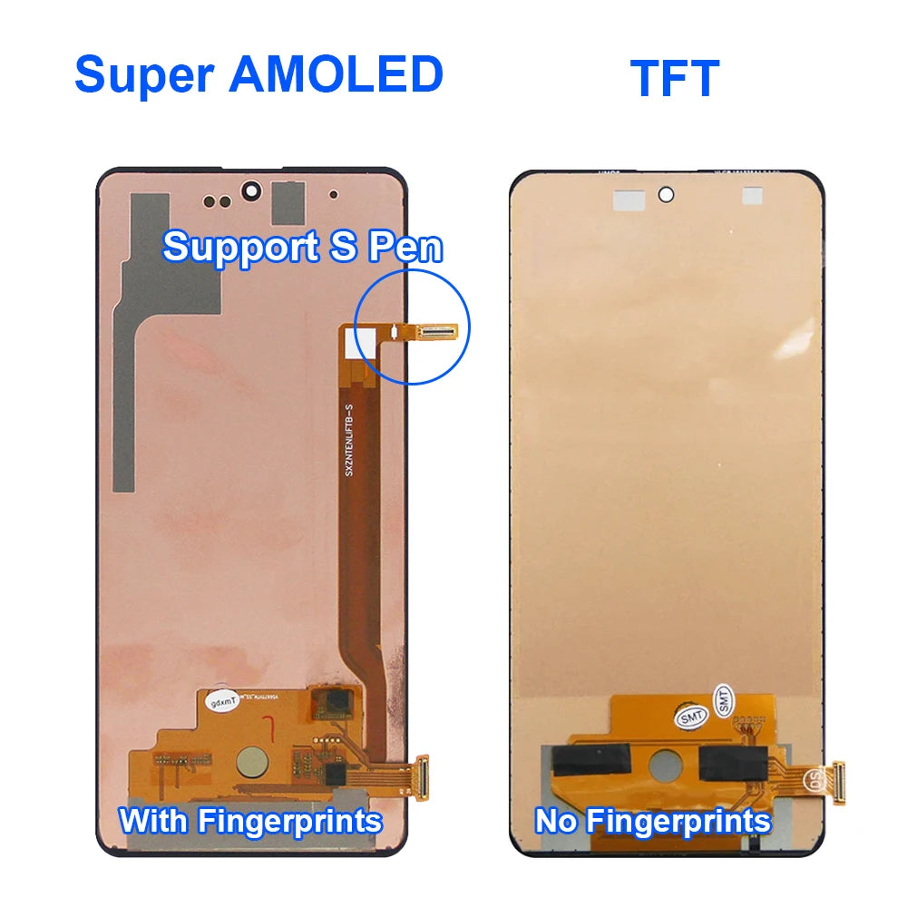 Display Screen for Samsung Galaxy Note 10 Lite Lcd Display With Touch Screen Digitizer Parts For Samsung N770 N770F/DS N770F/DSM Samsung phone repair parts