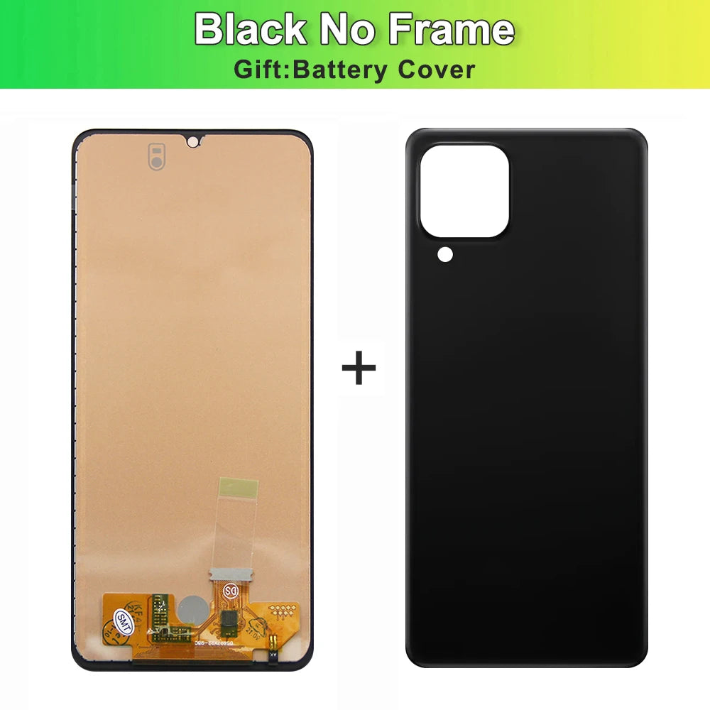 Screen for Samsung Galaxy A22 4G A225F A225F/DS Lcd Display Digital Touch Screen with Frame for Samsung Galaxy A22 Replacement Samsung phone repair parts