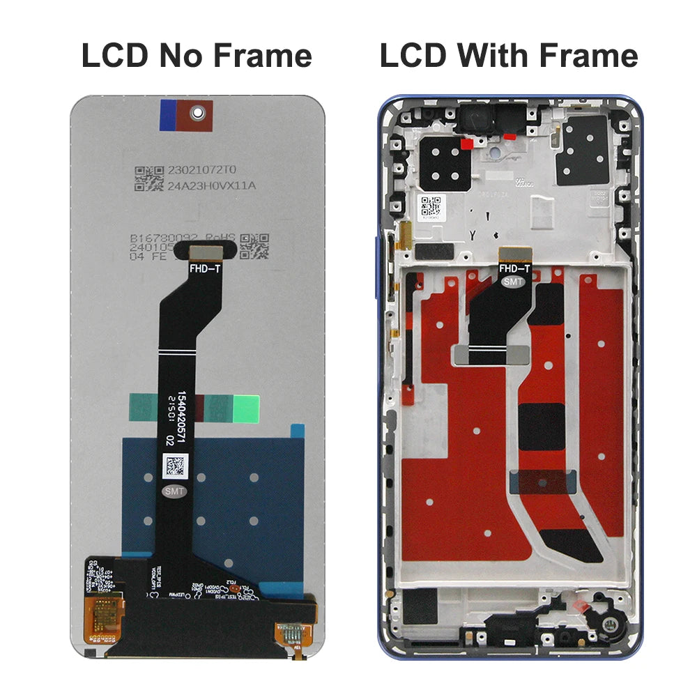 6.78" Screen for Huawei Nova 9 SE Lcd Display Digital Touch Screen with Frame for Honor 50 SE Honor50se JLH-AN00 Screen Parts HUAWEI phone repair parts