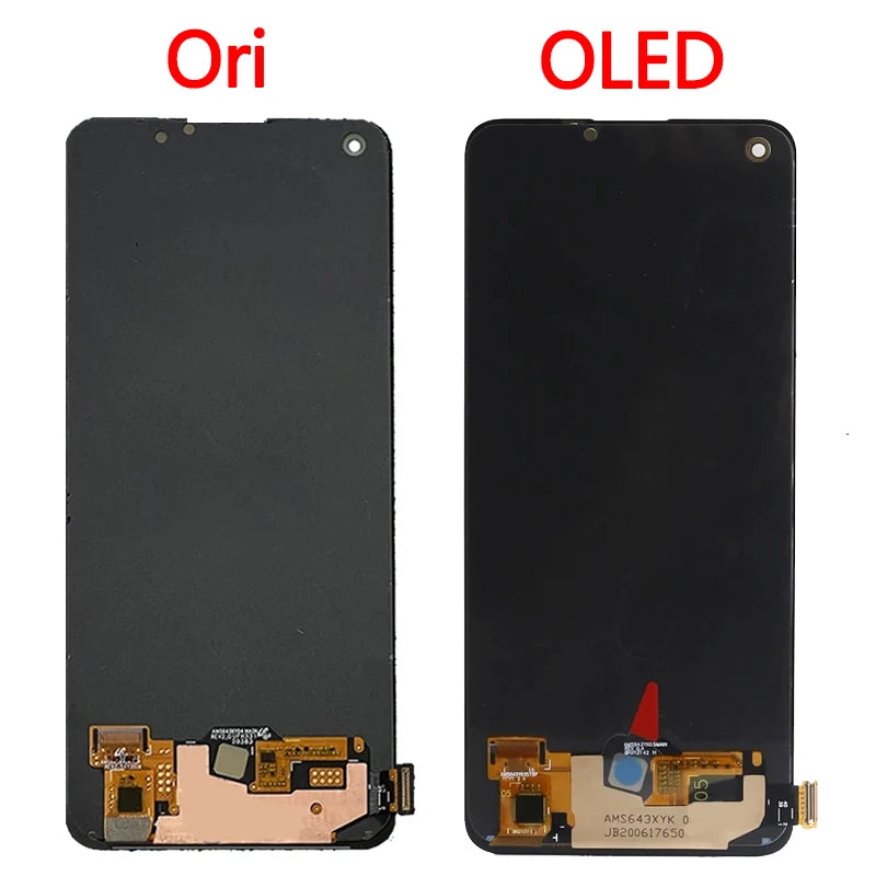 6.43"AMOLED For OnePlus Nord N20 5G LCD Display Frame+Touch Panel Digitizer Assembly For 1+N20 5G  GN2200 CPH2459 Display  OnePlus phone repair parts