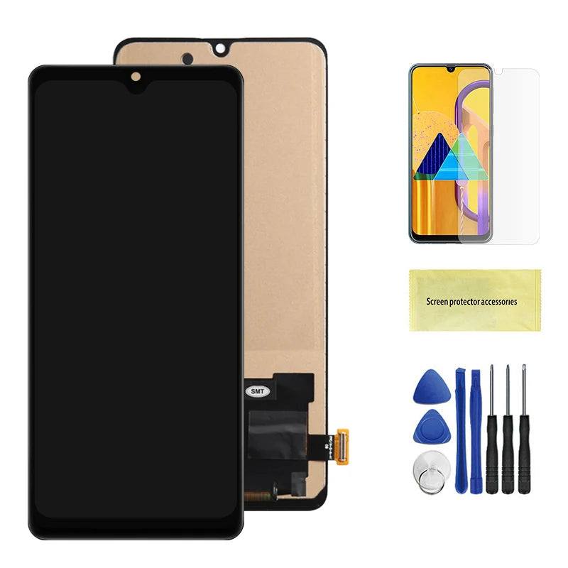 AMOLED A41 Display Screen, for Samsung Galaxy A41 A415 A415F LCD Display Touch Screen Digitizer with Frame Replacement Samsung phone repair parts