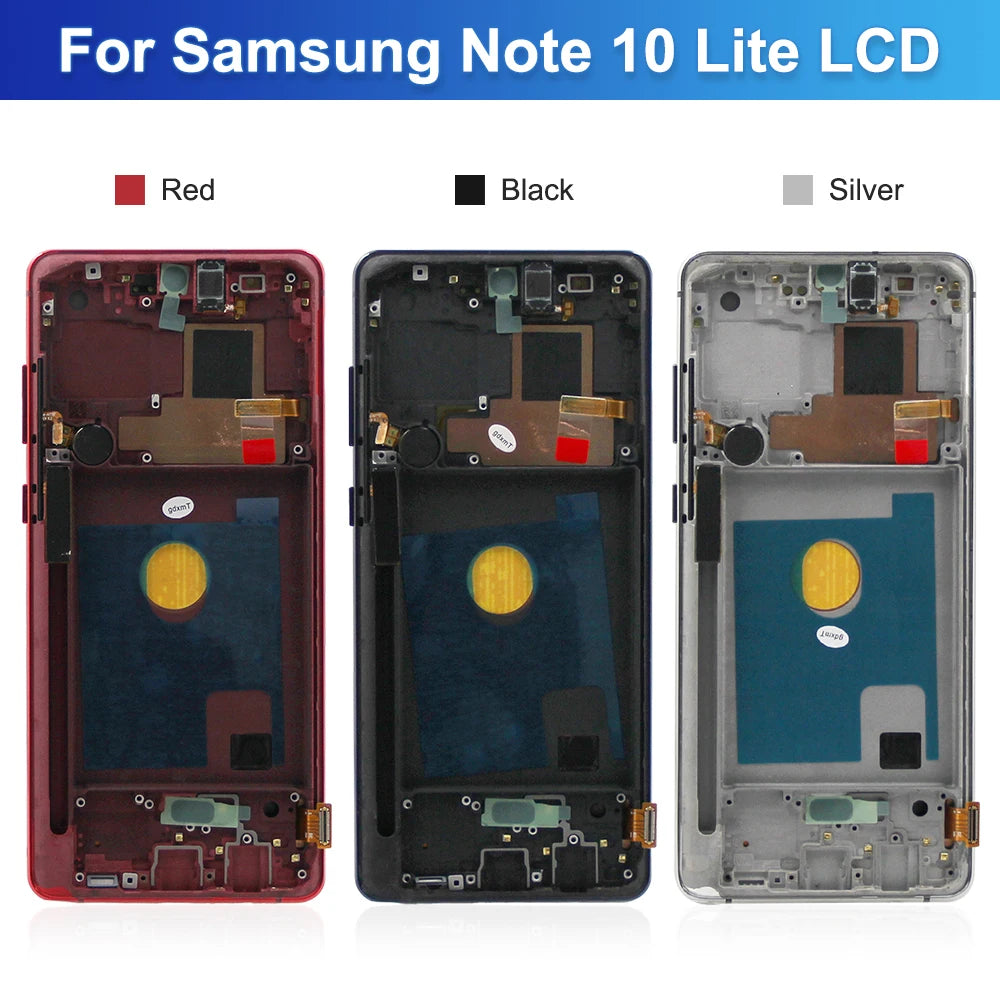 Display Screen for Samsung Galaxy Note 10 Lite Lcd Display With Touch Screen Digitizer Parts For Samsung N770 N770F/DS N770F/DSM Samsung phone repair parts