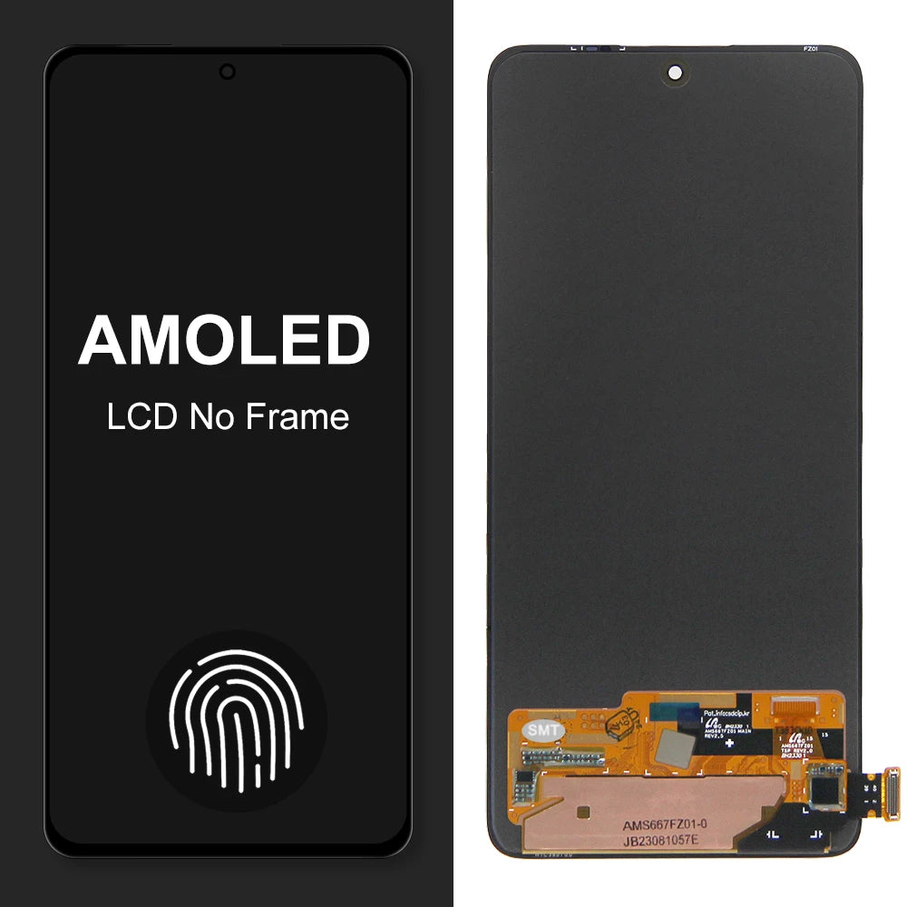 Screen for Xiaomi Redmi Note 13 4G 23129RAA4G 23124RA7EO Lcd Display Digital Touch Screen With Frame for Redmi Note 13 4G Xiaomi phone repair parts