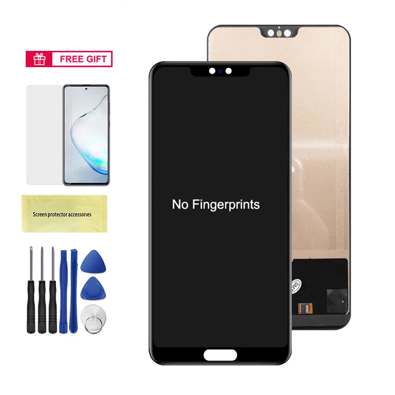 Screen for Huawei P20 Pro CLT-L09 CLT-L29 Lcd Display Touch Screen Digitizer Assembly with Frame for Huawei P20 Pro Replacement HUAWEI phone repair parts
