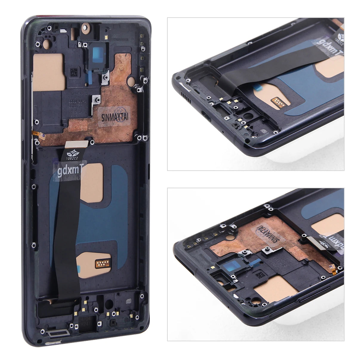 TFT S20 Ultra Screen With Frame for Samsung Galaxy S20 Ultra G988B G988B/DS Lcd Display Digital Touch Screen Assembly Samsung phone repair parts