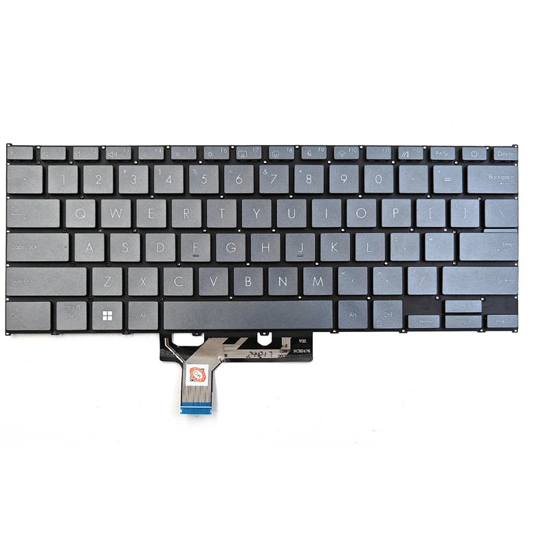 New For Asus ZenBook 14 UX3405CA UX3405MA UX3405 Q415M Gray Laptop Keyboard US ASUS laptop repair parts