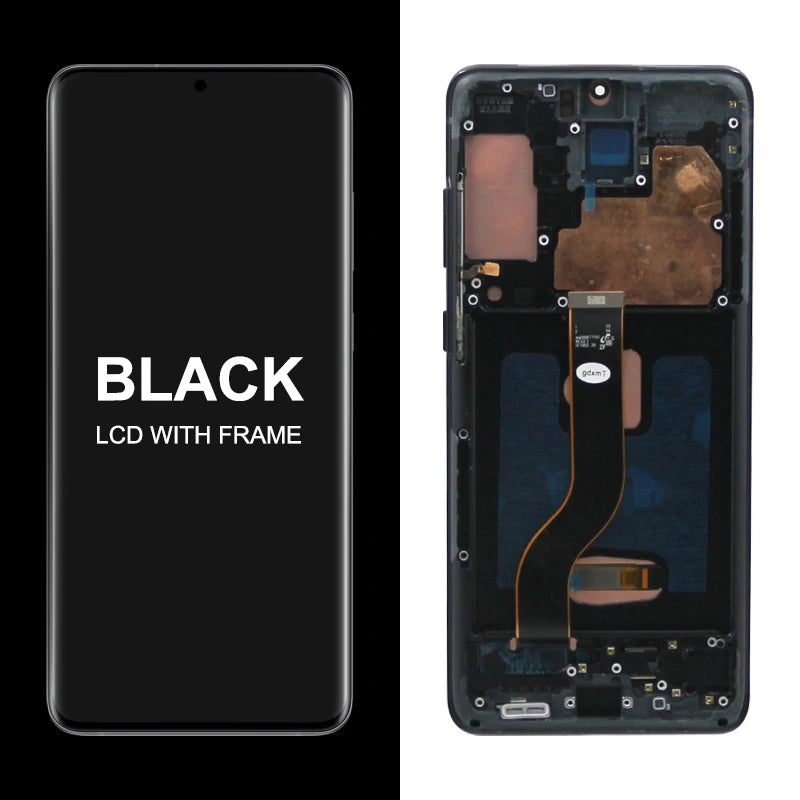 6.7" Super AMOLED Screen for Samsung Galaxy S20+ G985F G986F Lcd Display Digital Touch Screen with Frame for Samsung S20 Plus Samsung phone repair parts