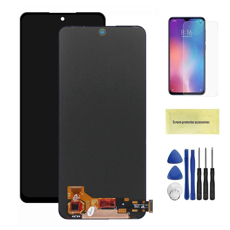 6.67" Screen for Xiaomi Redmi Note 12 23021RAAEG 23021RAA2Y Lcd Display Digital Touch Screen with Frame for Redmi Note 12 4G Xiaomi phone repair parts