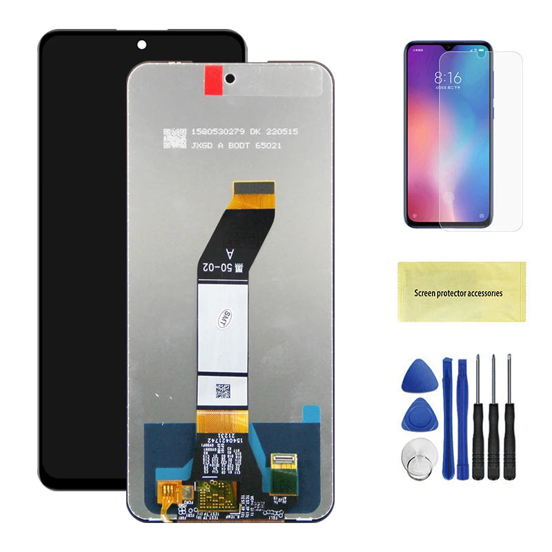 6.5" Screen for Xiaomi Redmi Note 11 4G 21121119SC Lcd Display Digital Touch Screen with Frame for Redmi Note 11 4G Replacement Xiaomi phone repair parts