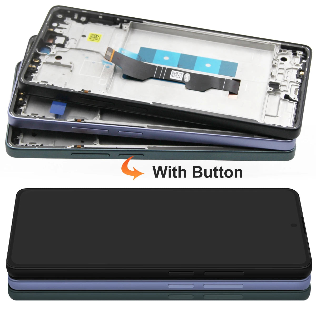Screen for Xiaomi Redmi Note 13 Pro 4G 23117RA68G 2312FPCA6G Lcd Display Digital Touch Screen for Redmi Note 13 Pro 4G Assembly Xiaomi phone repair parts