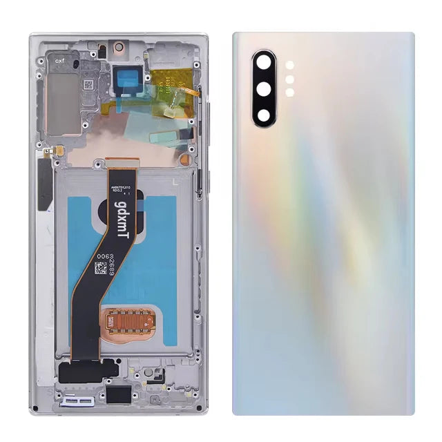 AMOLED Note 10 Plus Screen for Samsung Galaxy Note10+ N975F Lcd Display Touch Screen with Frame Support S Pen Fingerprints Samsung phone repair parts