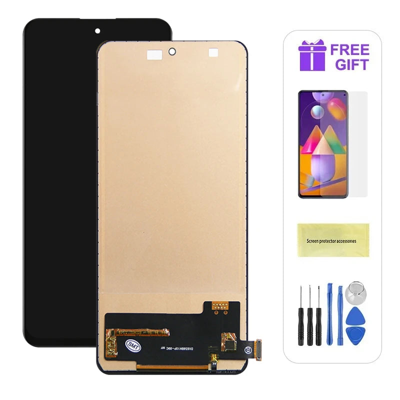 Screen for Xiaomi Redmi Note 11 Pro 2201116TG 2201116TI Lcd Display Digital Touch Screen with Frame for Redmi Note 11 Pro 5G Xiaomi phone repair parts