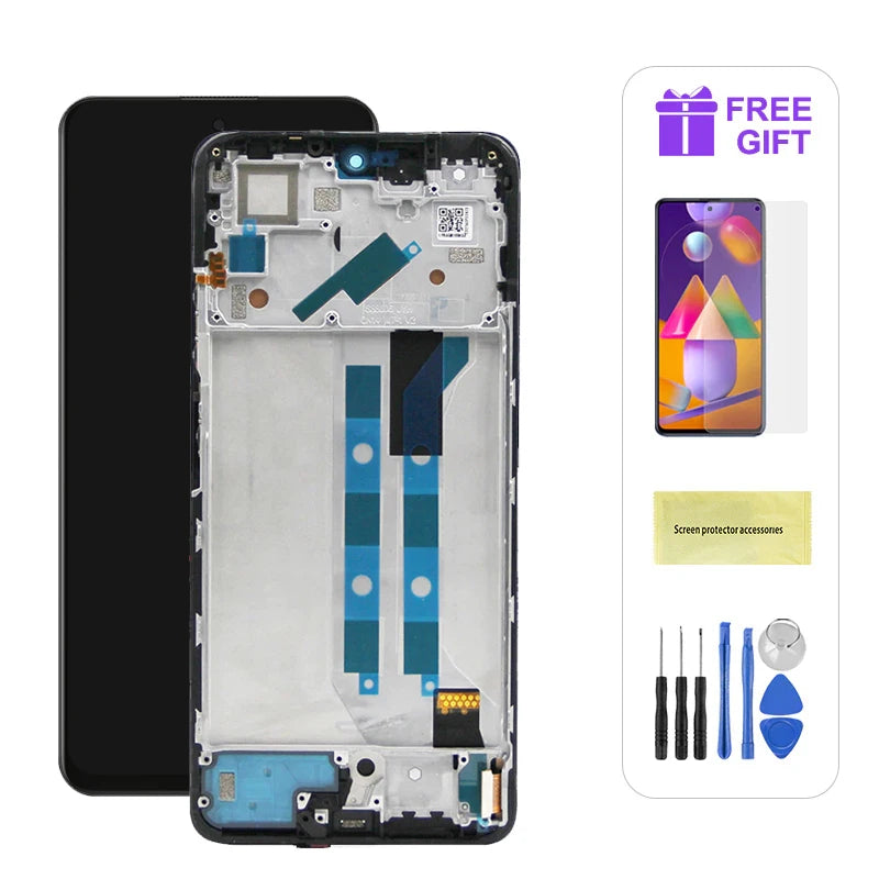 Screen for Xiaomi Redmi Note 11 Pro 2201116TG 2201116TI Lcd Display Digital Touch Screen with Frame for Redmi Note 11 Pro 5G Xiaomi phone repair parts