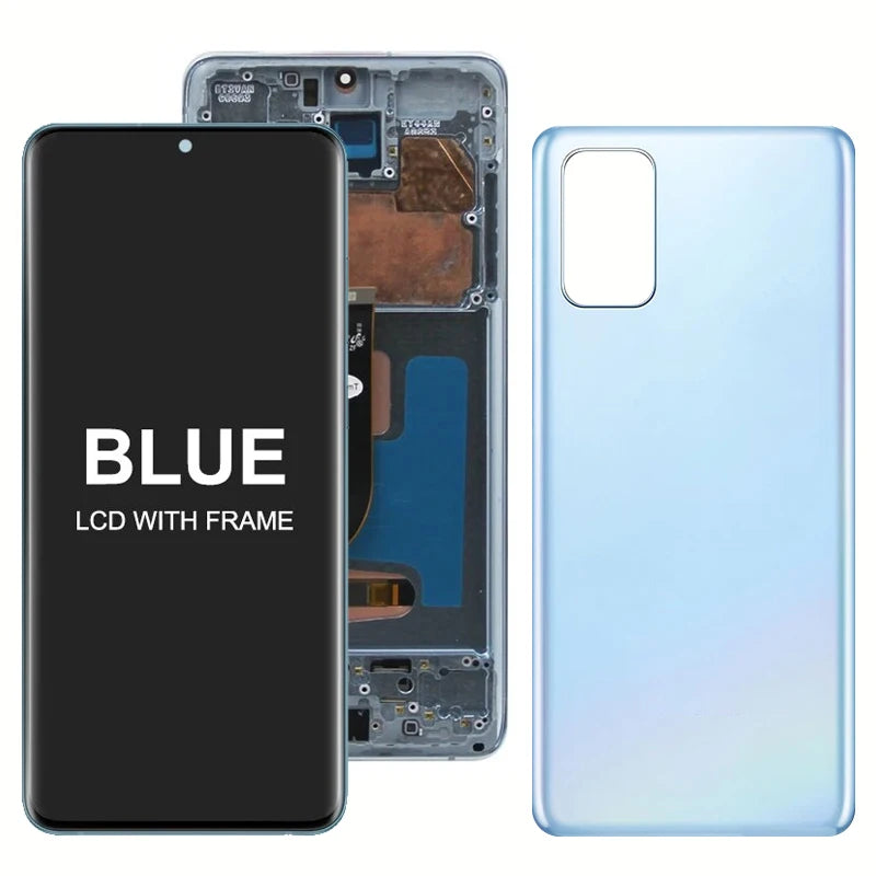 6.7" Super AMOLED Screen for Samsung Galaxy S20+ G985F G986F Lcd Display Digital Touch Screen with Frame for Samsung S20 Plus Samsung phone repair parts