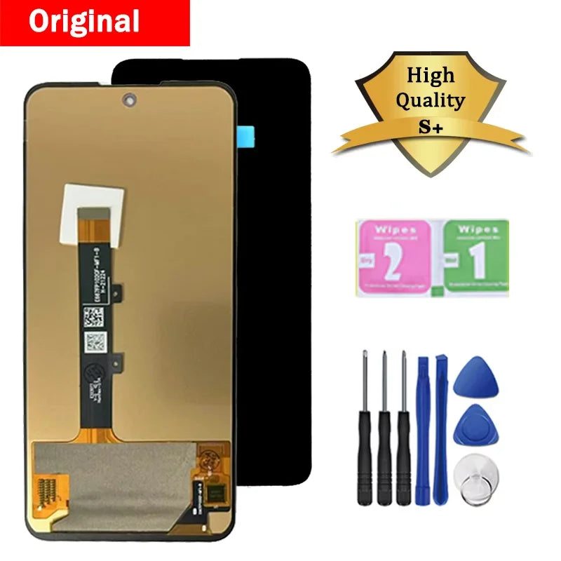 6.7"Tested For Motorola Edge 20 Lite 20Lite XT2139-1 LCD Display Touch Screen Digitizer For Motorola Edge 20 Fusion Lcd Frame Motorola phone repair parts