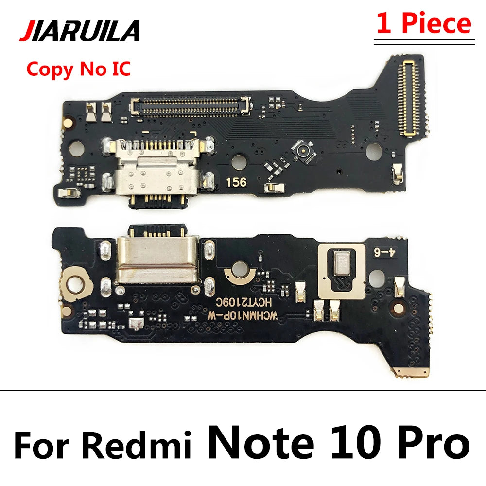 USB Charging Port Microphone Dock Connector Board Flex Cable For Xiaomi Redmi Note 7 8 8T 9 9s 10 11 Pro 5G  Xiaomi  Xiao mi phone repair parts