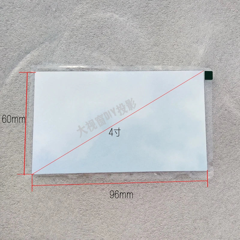 Vankyo Leisure 3 HD Projector DIY Led Insulating Polarizing Glass heat resistant For Protect LCD Screen Panel Glass Yellows Other Brand tablet repair parts