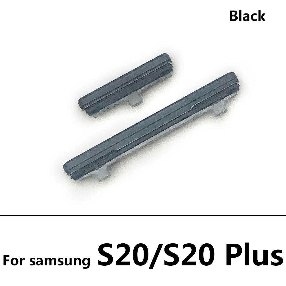 10Pcs/Lot, New Power Button + Volume Side Button For Samsung S20 / S20 Plus / S20 Ultra / S20 Fe Samsung phone repair parts