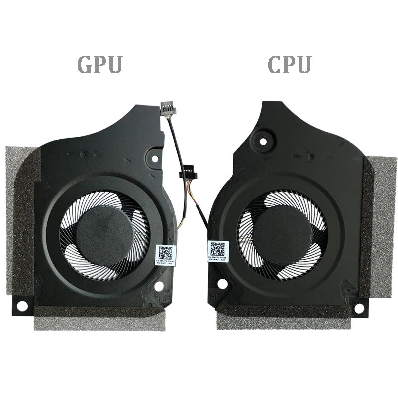 New Original CPU GPU Cooling Fan FOR DELL Inspiron G7 7590 G5 5590 P82F 5V 12V Dell laptop repair parts