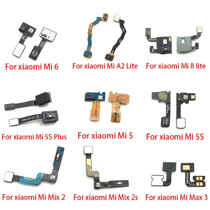 Proximity Distance Ambient Flash Light Sensor Flex Cable For Xiaomi Mi 5 Plus 6 8 A2 9 11 12 9T Lite Max 3 Mix 2 2S Xiaomi  Xiao mi phone repair parts