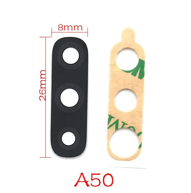 100Pcs/Lot, For Samsung A10 A20 A30 A50 A70 A10s A20s A30S A50S A21s A01 A11 A12 A21 A31 A51 A71 Rear Back Camera Glass Lens Samsung phone repair parts