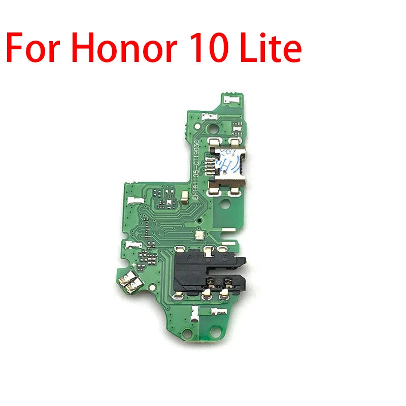 USB Charging Port Dock Charger Plug Connector Board Flex Cable For Huawei Honor 20 Pro 5A 5X 10 9X 8X Max Play 8C 8 9 lite 9S Huawei phone repair parts