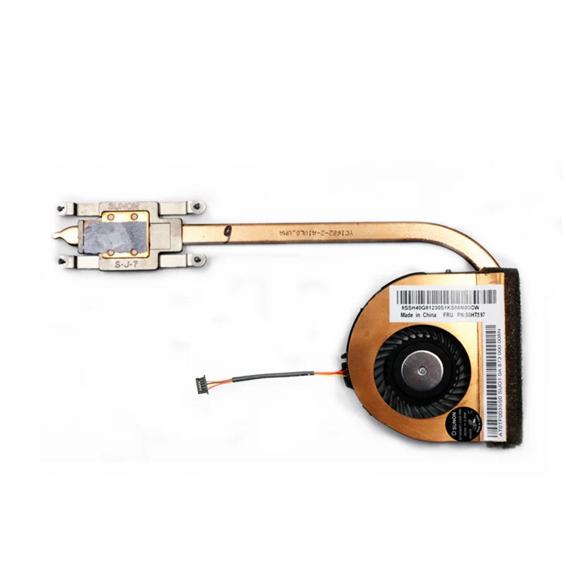 Original For Laptop Lenovo Thinkpad T450 T450i Cooling Fan Heatsink Radiator 04X5942 04X5944 00HT597 01AW558 01AW559 01AW560  Lenovo laptop repair parts