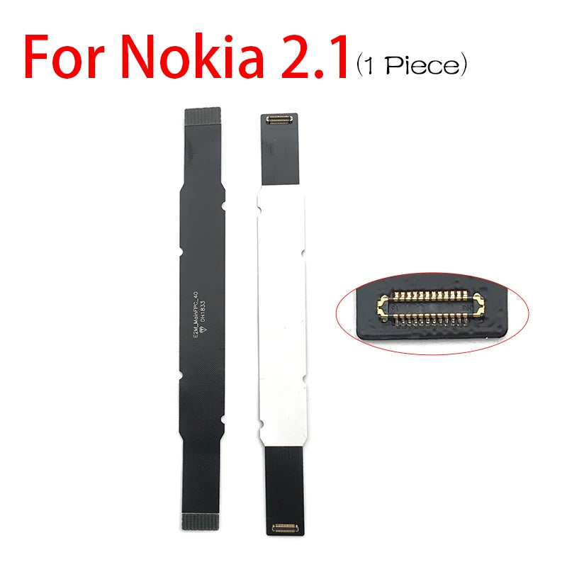 Main Board Motherboard Connector Board Flex Cable For Nokia 2 2.1 3 3.1 Plus 5 5.1 6 6.1 7 7.1 8 X5 X6 X7 Mainboard Nokia phone repair parts