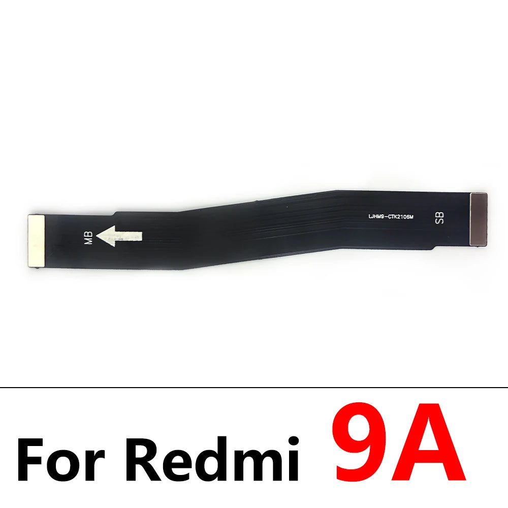 10Pcs/Lot, Main Board Motherboard Mainboard Flex Cable For Xiaomi Redmi 9 9A 9C 6 6A 8A Note 10 8 7 6 Pro Note 11 4G 5G  Xiaomi  Xiao mi phone repair parts
