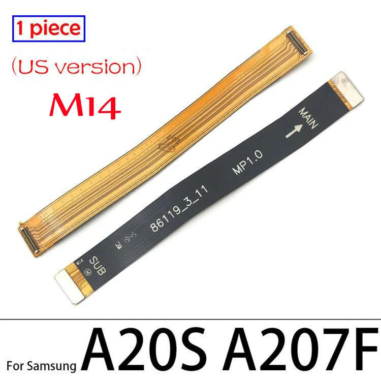 For Samsung A10 A20 A30 A40 A50 A70 A21s A10s A20s A30s A50s A31 A51 A71 Mainboard Main Board Motherboard Connector Flex Cable Samsung phone repair parts