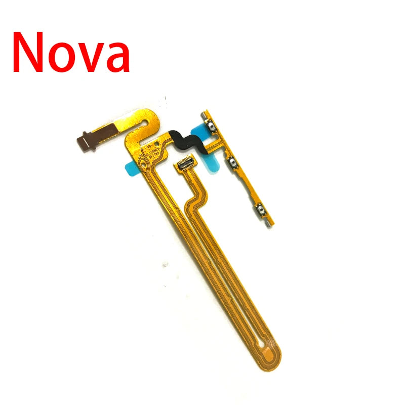 Power Switch On/Off Button Volume Key Button Flex Cable For Huawei Nova 2 Plus 2S 3 3i 3e 4 4e 5 5i Pro Huawei phone repair parts