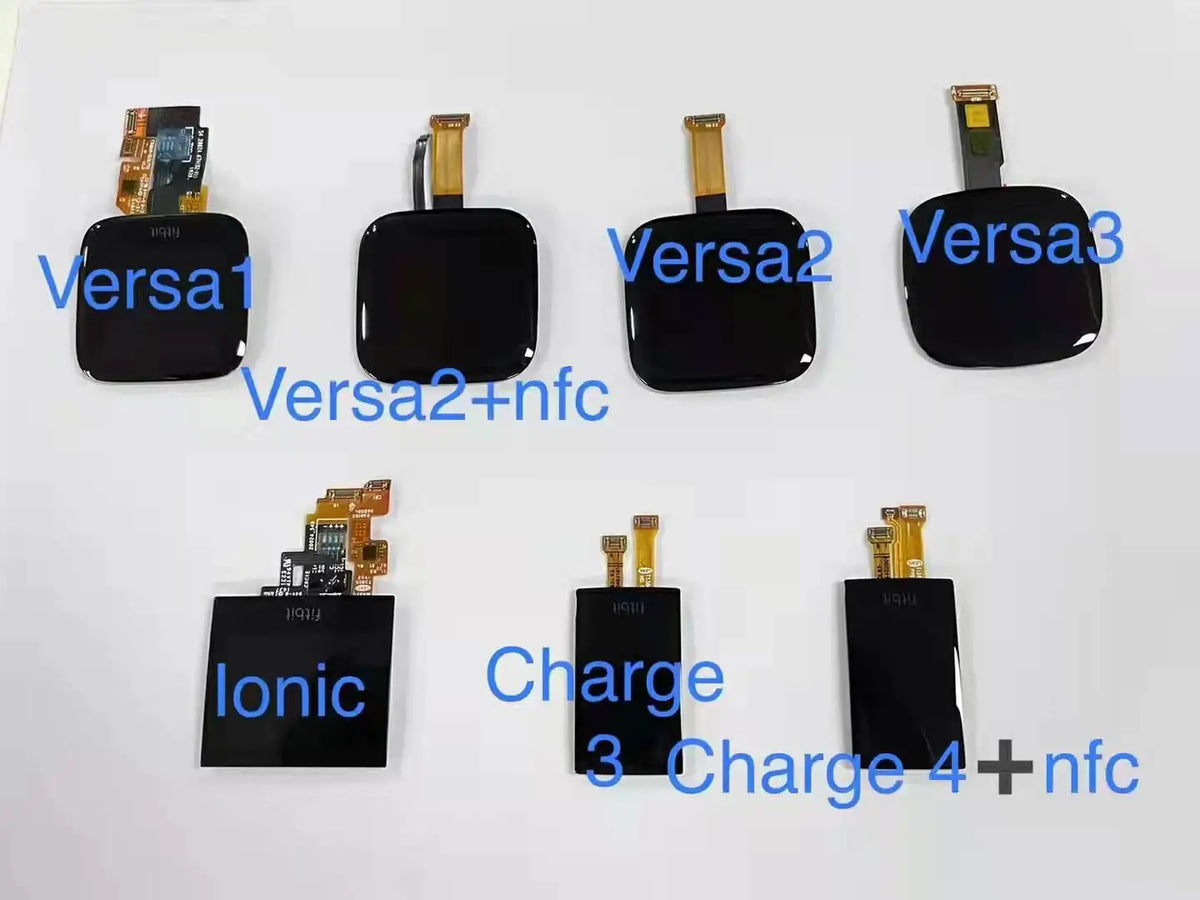 Original LCD For Fitbit Versa 2 Versa 1 Versa 3 Ionic Charge 3 Charge 4 NFC Sense LCD Display Touch Screen Digitizer Assembly Other Brand tablet repair parts